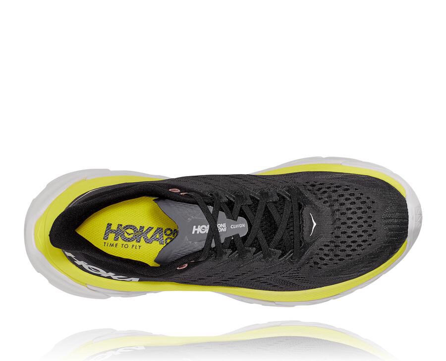 Zapatillas Running Hoka One One Hombre - Clifton Edge - Negras - UOY481027